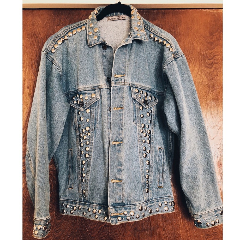 LF stud denim jacket